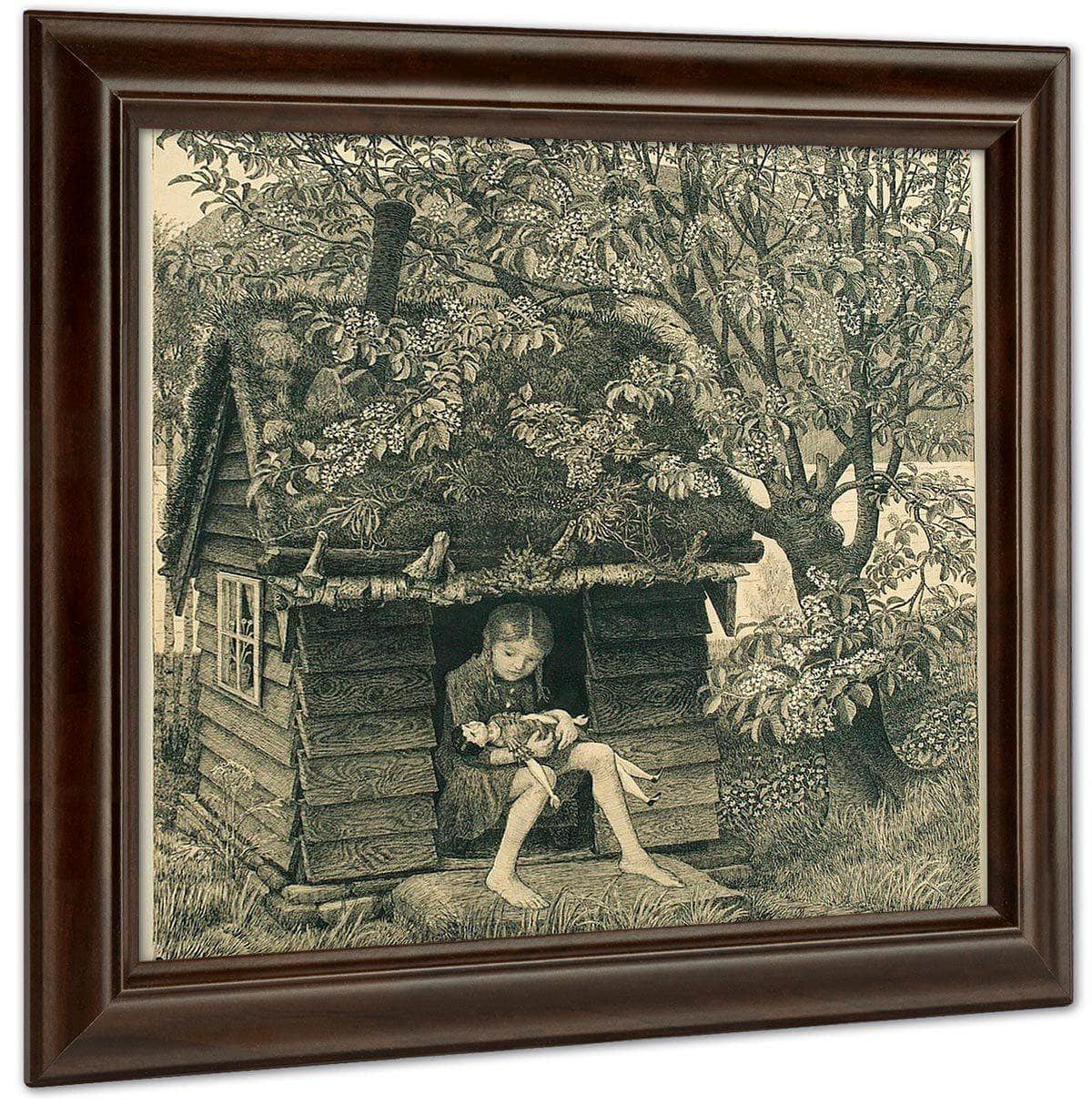 The Doll House By Nicolai Astrup Fine Art Print