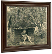 The Doll House By Nicolai Astrup Fine Art Print