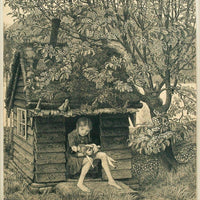 The Doll House By Nicolai Astrup Fine Art Print