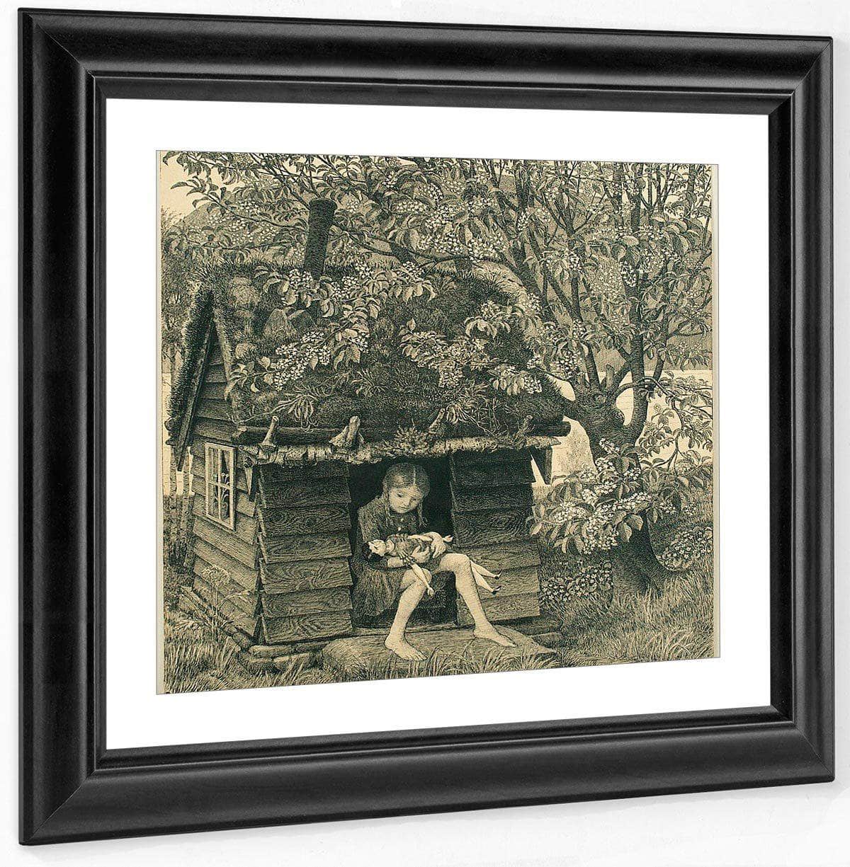 The Doll House By Nicolai Astrup Fine Art Print