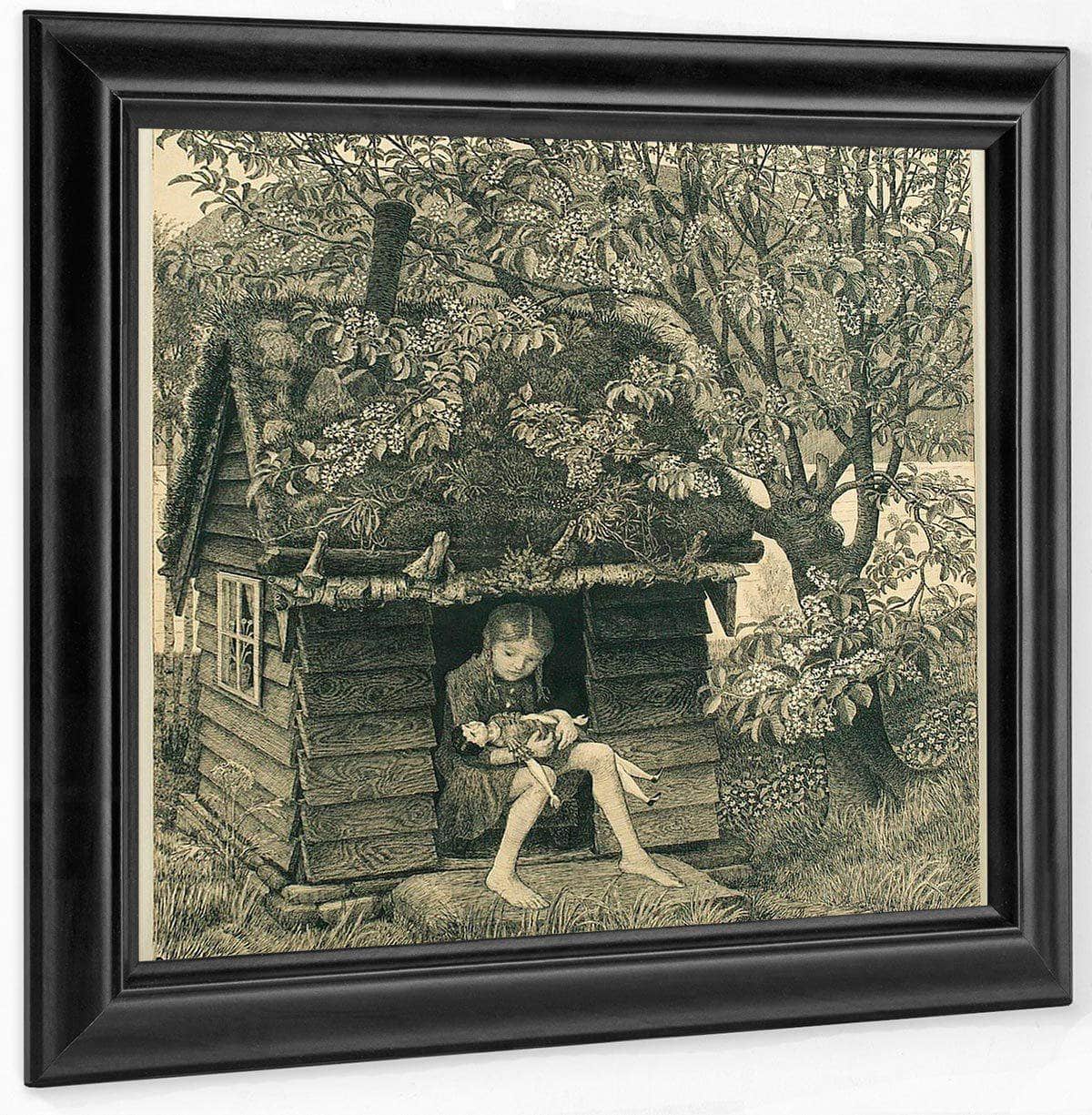 The Doll House By Nicolai Astrup Fine Art Print