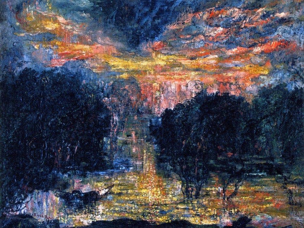 The Domain Of Arnheim By James Ensor Fine Art Print