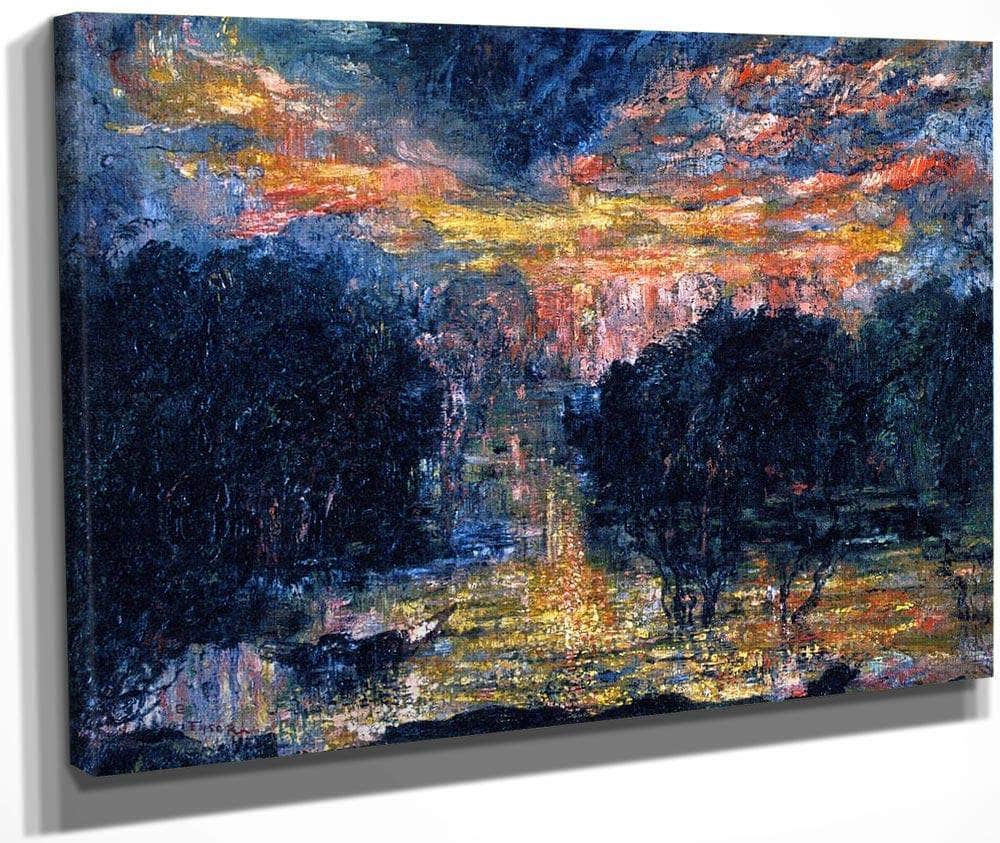 The Domain Of Arnheim By James Ensor Fine Art Print