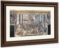 The Donation Of Constantine By Raphael Fine Art Print
