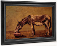 The Donkey By Jean Desire Gustave Courbet Fine Art Print