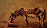 The Donkey By Jean Desire Gustave Courbet Fine Art Print