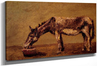 The Donkey By Jean Desire Gustave Courbet Fine Art Print