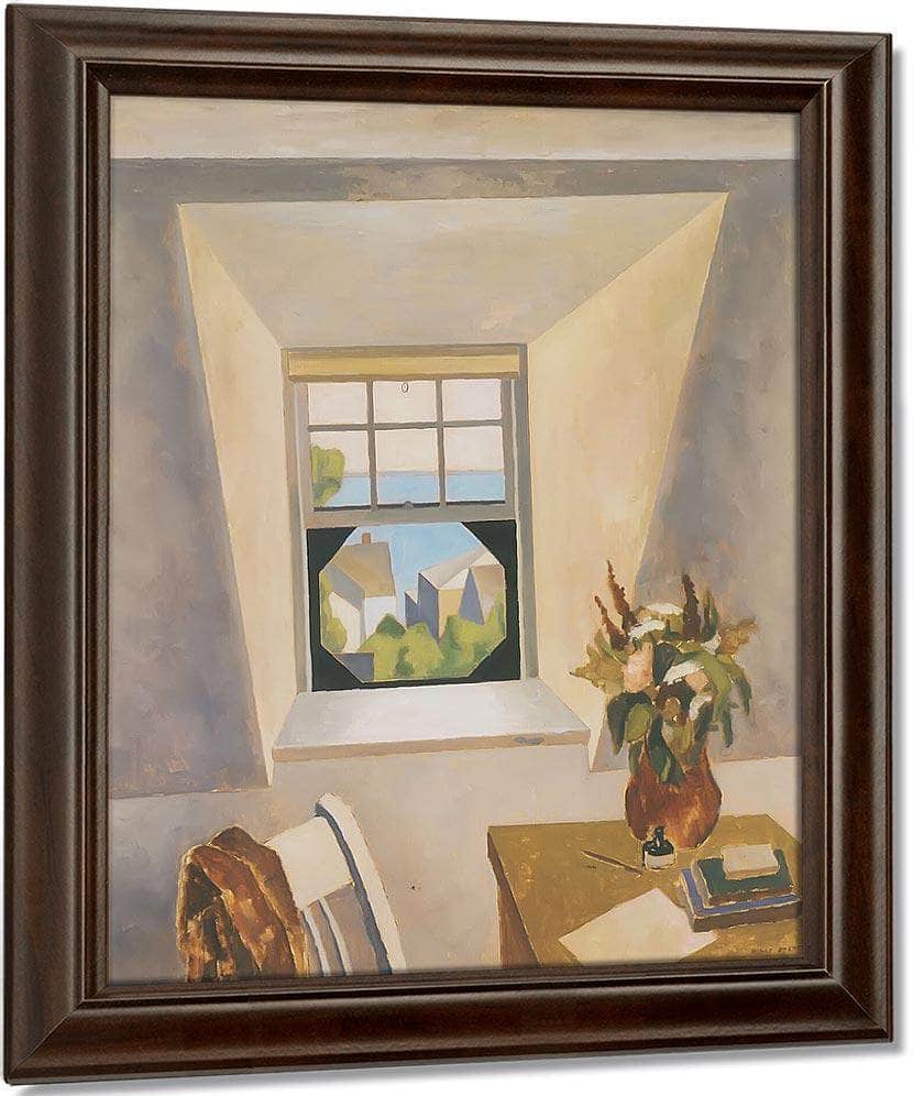 The Dormer Window By Niles Spencer Fine Art Print