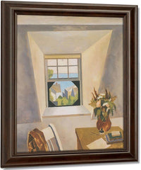 The Dormer Window By Niles Spencer Fine Art Print