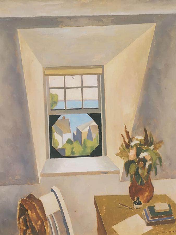 The Dormer Window By Niles Spencer Fine Art Print