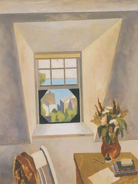 The Dormer Window By Niles Spencer Fine Art Print