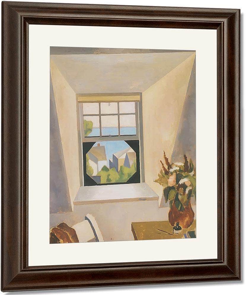 The Dormer Window By Niles Spencer Fine Art Print