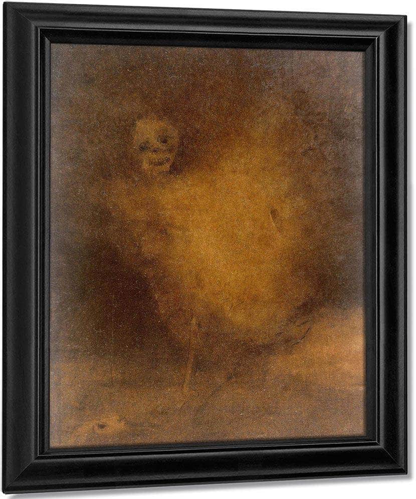 The Dream Finished By Death By Odilon Redon Fine Art Print