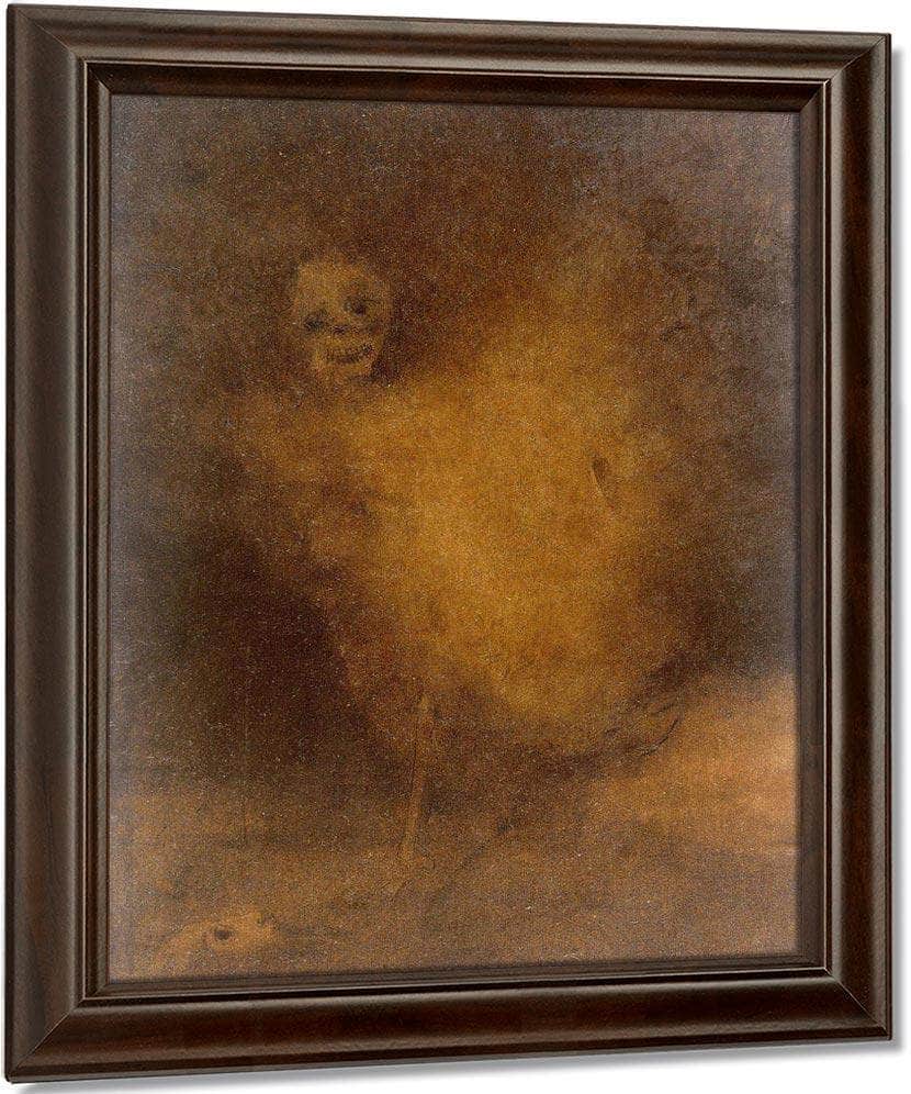The Dream Finished By Death By Odilon Redon Fine Art Print