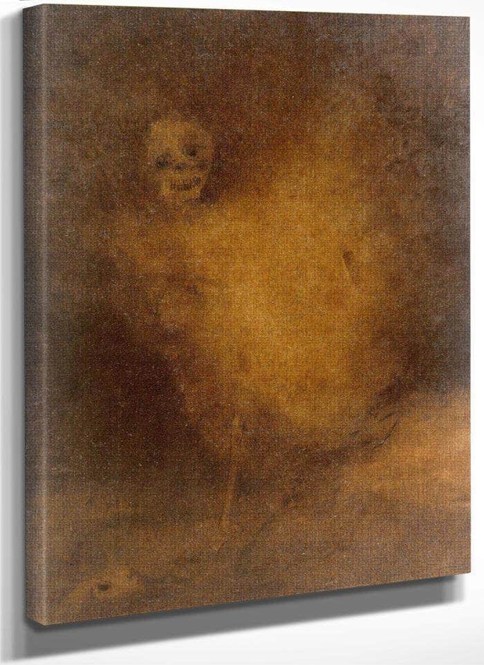 The Dream Finished By Death By Odilon Redon Fine Art Print