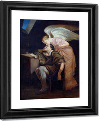 The Dream Of The Poet Or, The Kiss Of The Muse By Paul Cezanne Fine Art Print