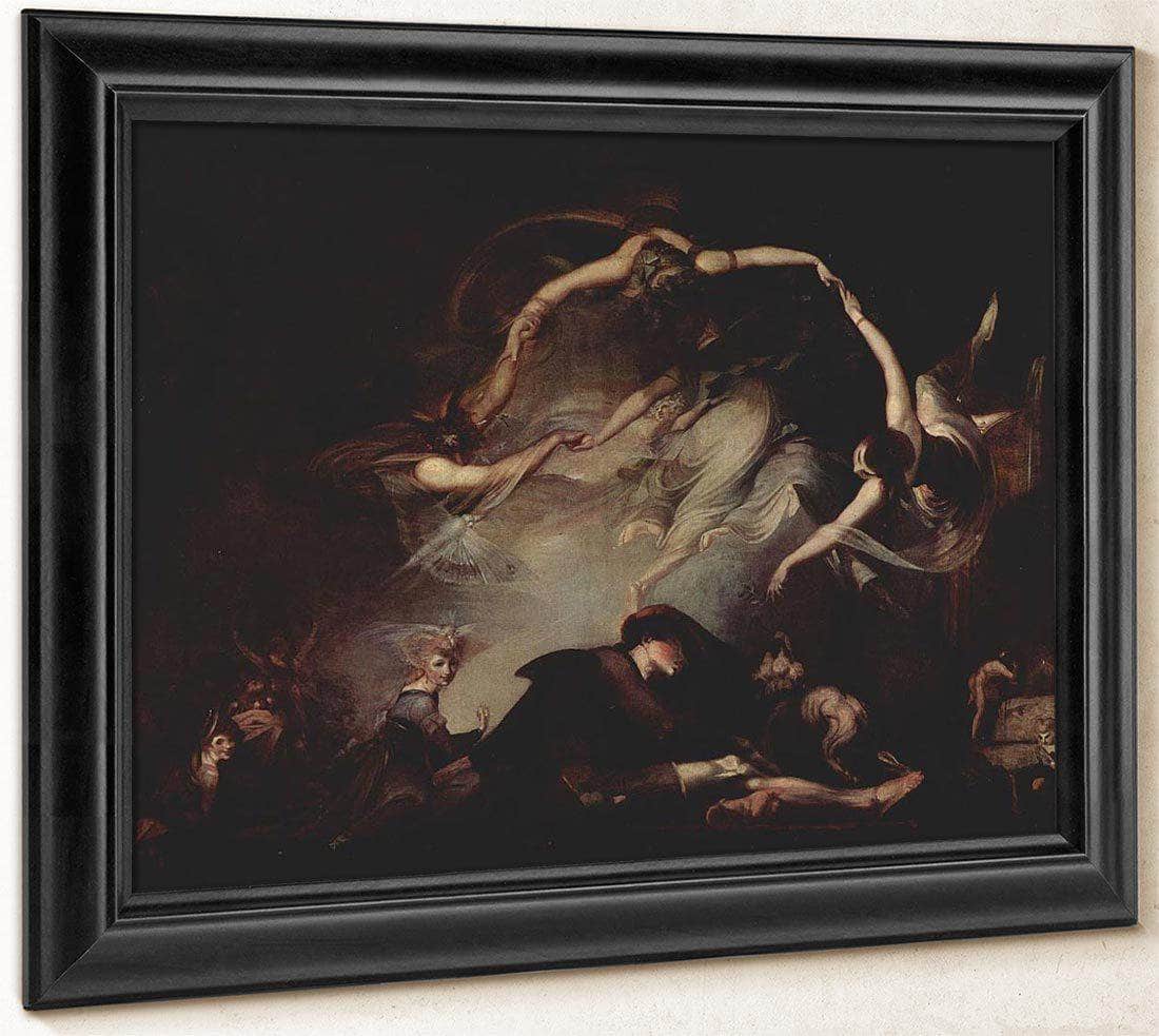 The Dream Of The Shepherd By Henry Fuseli Fine Art Print