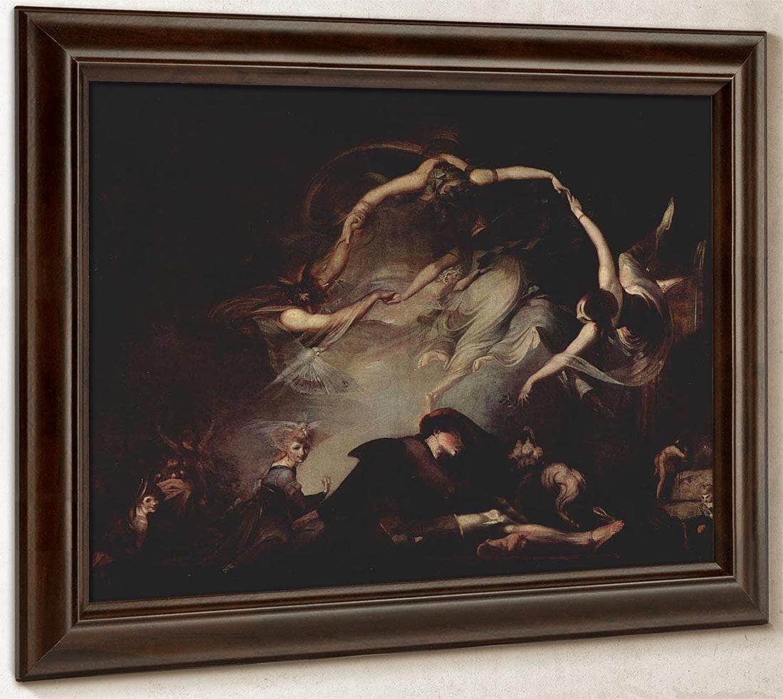 The Dream Of The Shepherd By Henry Fuseli Fine Art Print