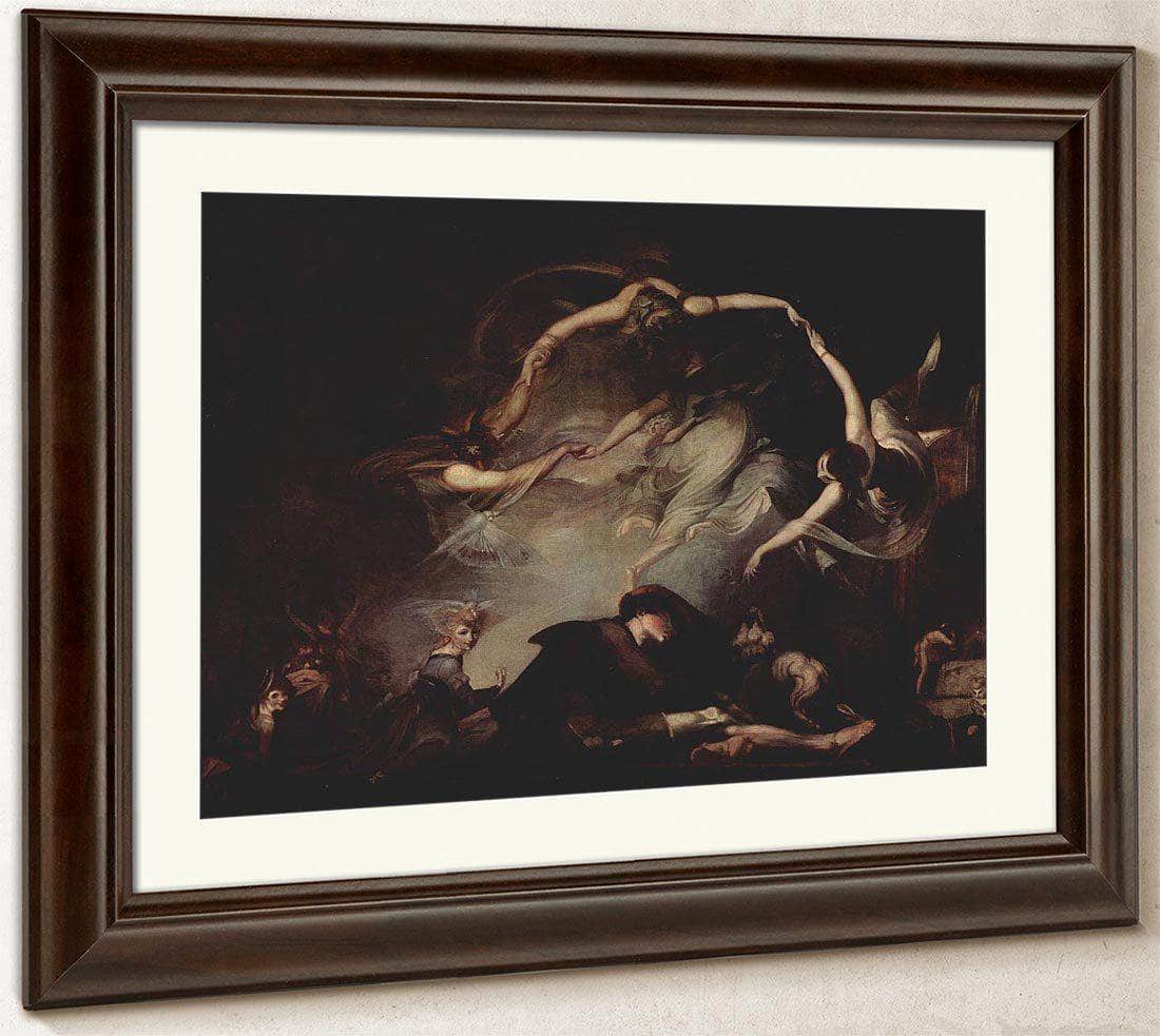 The Dream Of The Shepherd By Henry Fuseli Fine Art Print