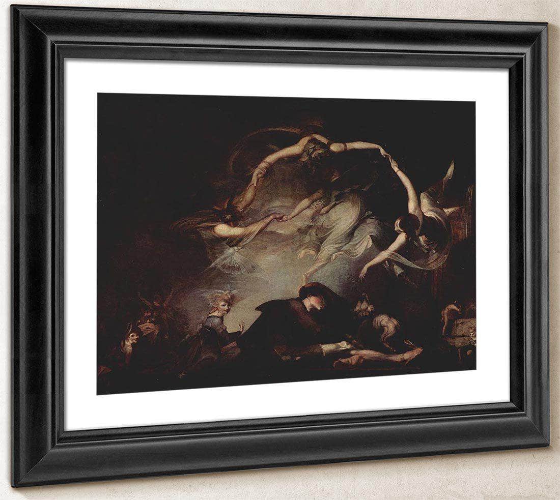 The Dream Of The Shepherd By Henry Fuseli Fine Art Print