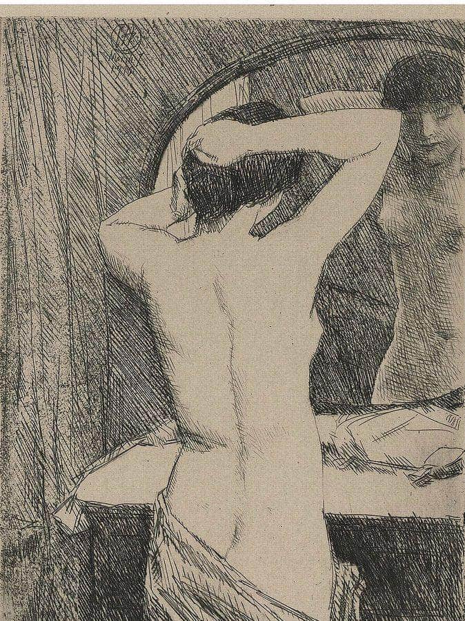 The Dressing Table (Clayton And Cortissoz 71) By Childe Hassam Fine Art Print