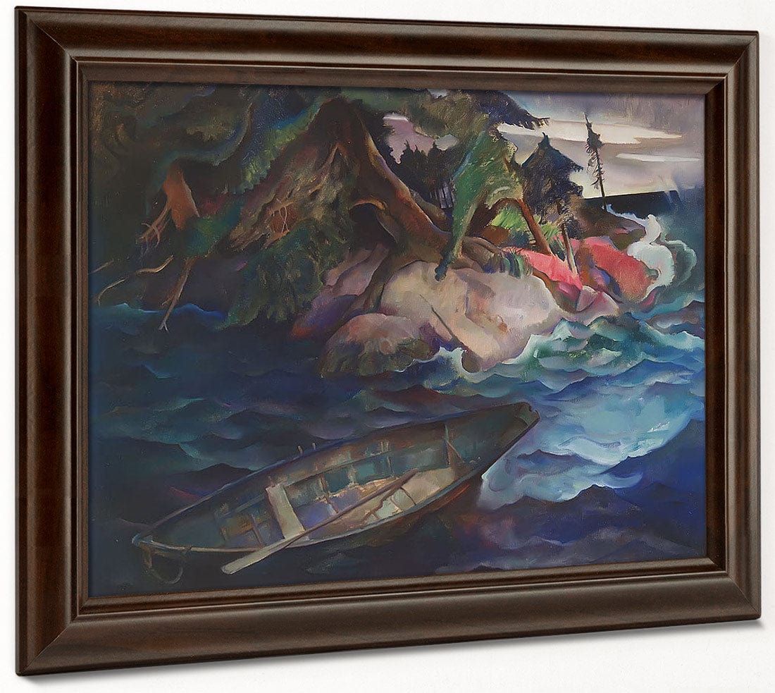 The Drowning By N.C Wyeth Fine Art Print