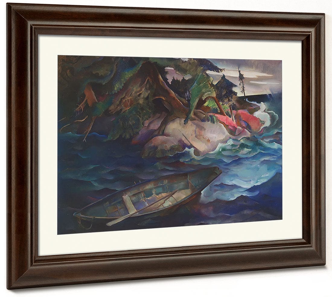 The Drowning By N.C Wyeth Fine Art Print