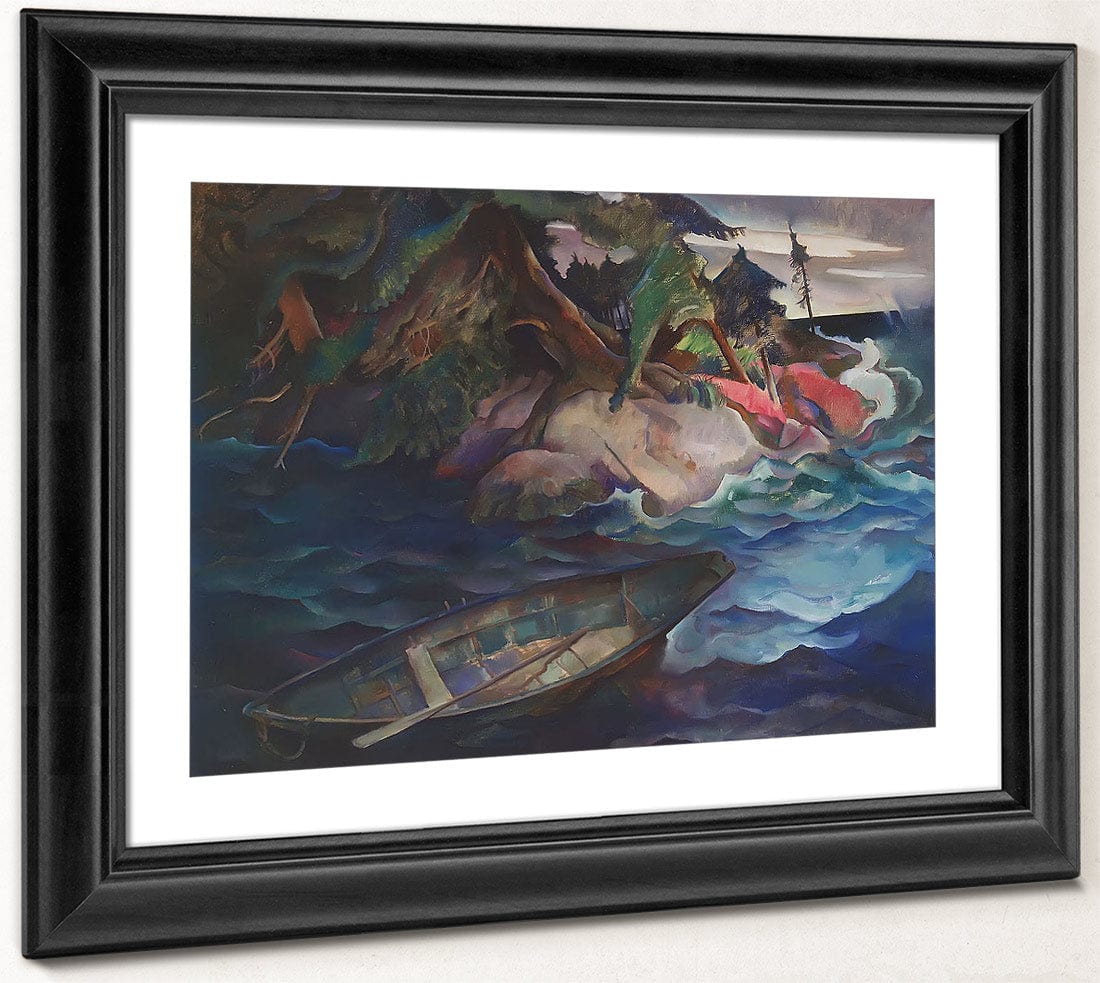 The Drowning By N.C Wyeth Fine Art Print