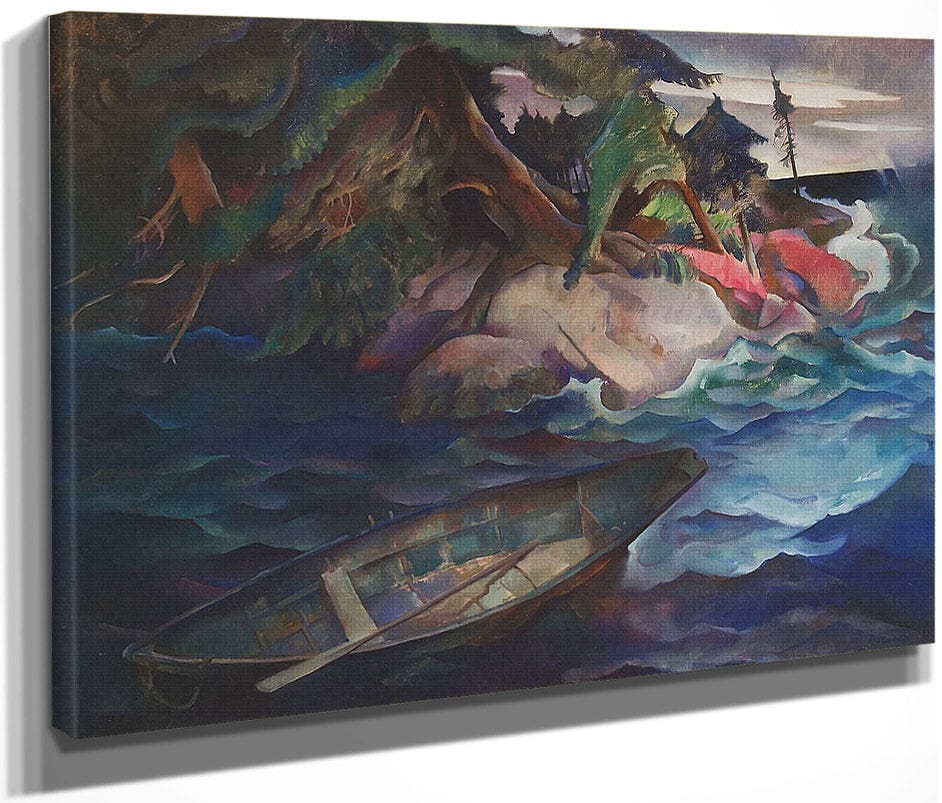 The Drowning By N.C Wyeth Fine Art Print