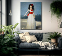 The Duchess Of Alba I By Francisco De Goya Fine Art Print