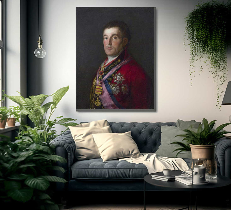 The Duke Of Wellington By Francisco De Goya Fine Art Print