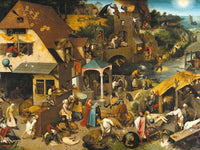 The Dutch Proverbs By I Fine Art Print