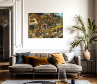 The Dutch Proverbs By I Fine Art Print