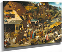 The Dutch Proverbs By I Fine Art Print