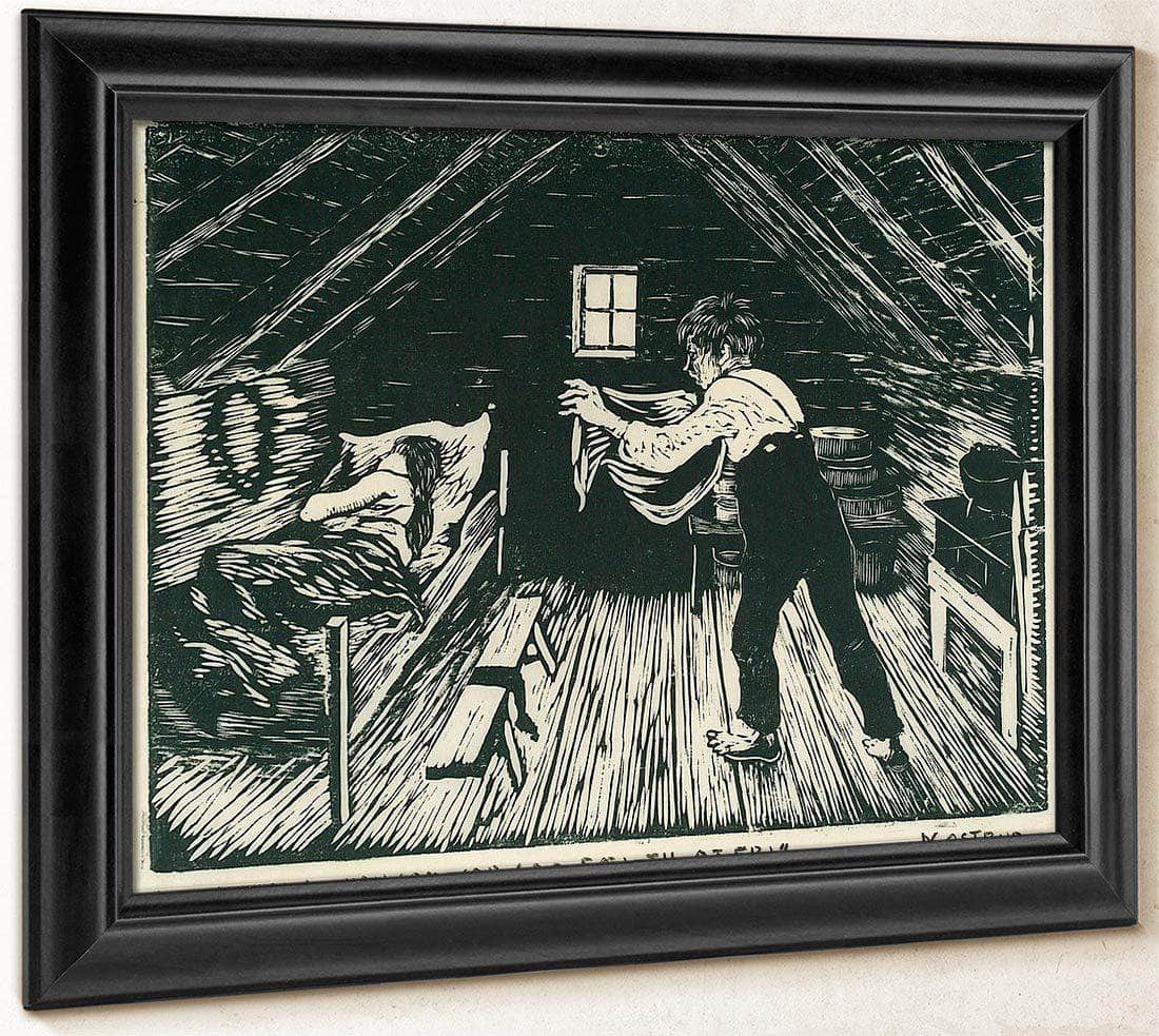 The Eager Suitor By Nicolai Astrup Fine Art Print