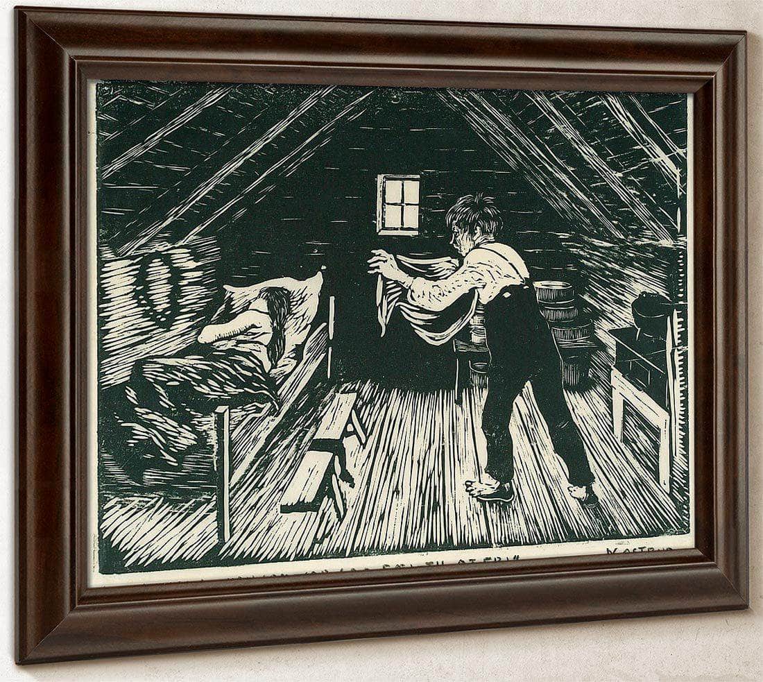 The Eager Suitor By Nicolai Astrup Fine Art Print