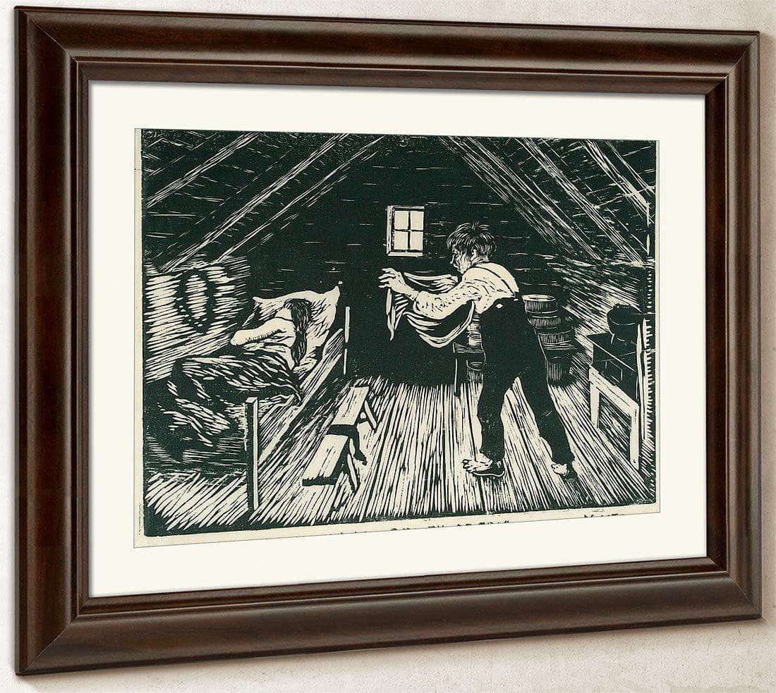 The Eager Suitor By Nicolai Astrup Fine Art Print