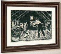 The Eager Suitor By Nicolai Astrup Fine Art Print