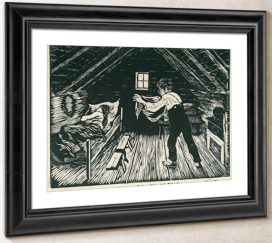 The Eager Suitor By Nicolai Astrup Fine Art Print