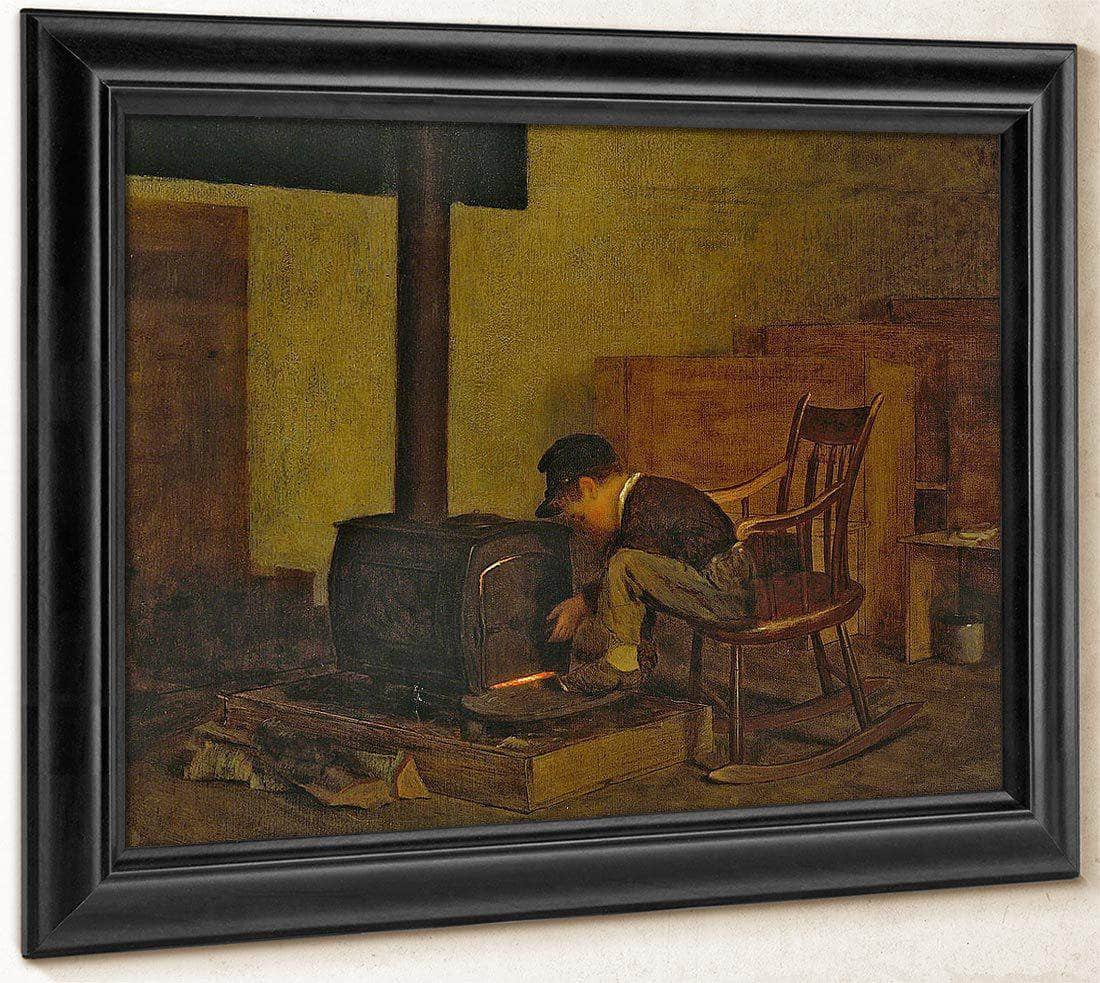 The Early Scholar By Eastman Johnson Fine Art Print