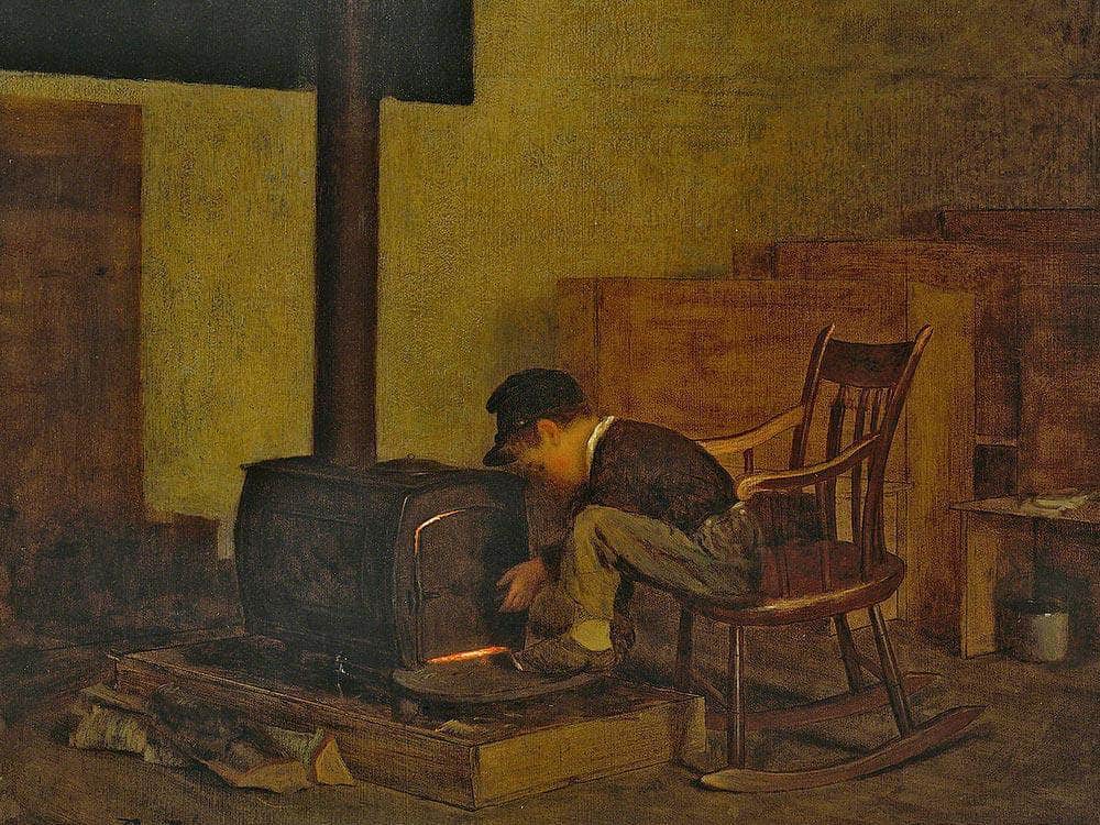 The Early Scholar By Eastman Johnson Fine Art Print