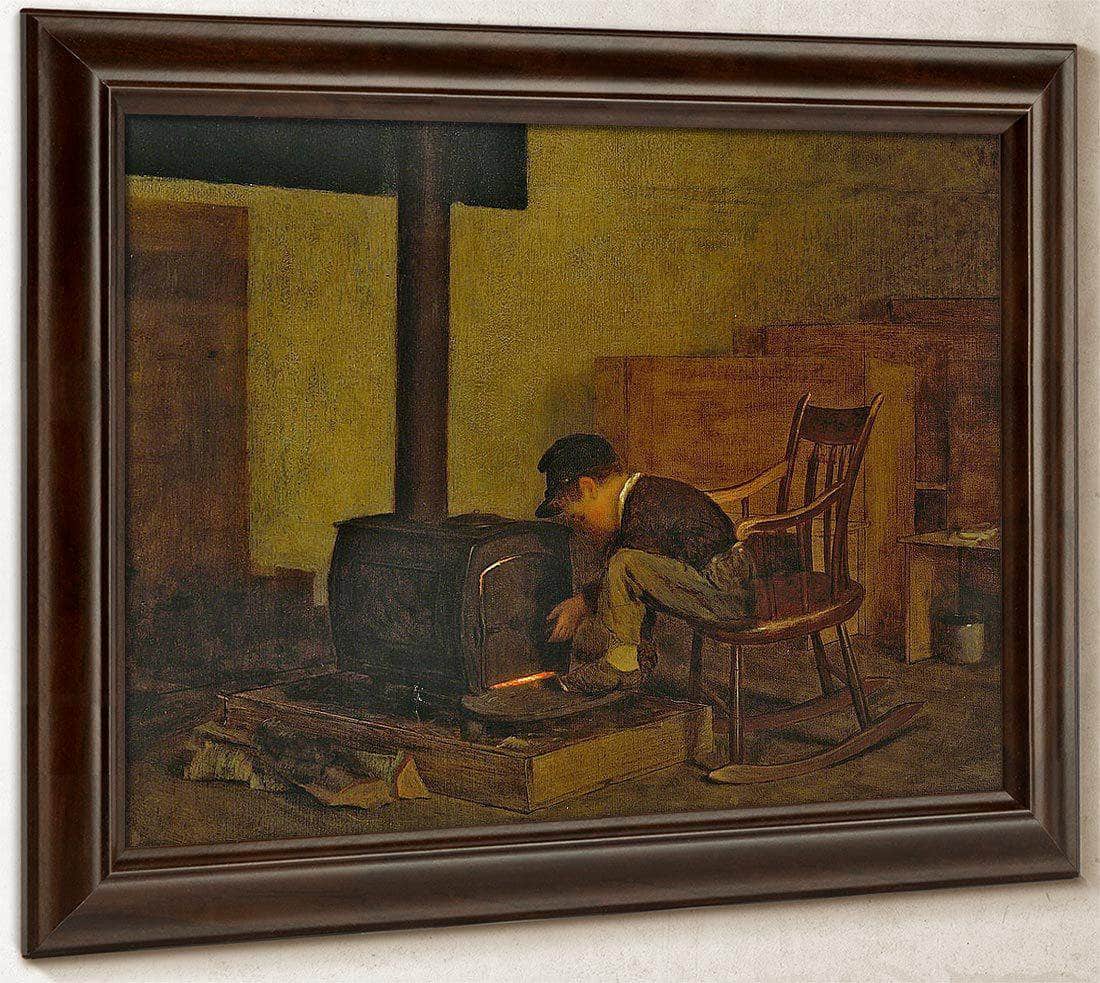 The Early Scholar By Eastman Johnson Fine Art Print