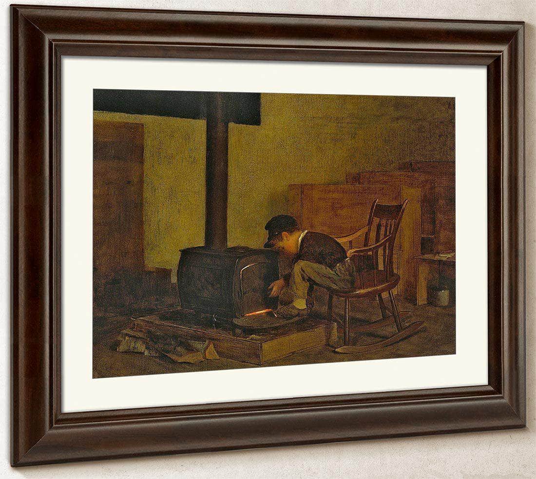 The Early Scholar By Eastman Johnson Fine Art Print