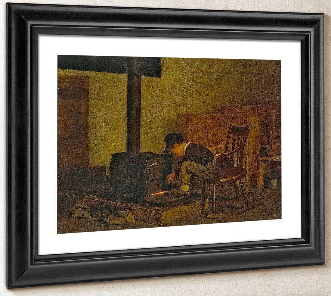 The Early Scholar By Eastman Johnson Fine Art Print