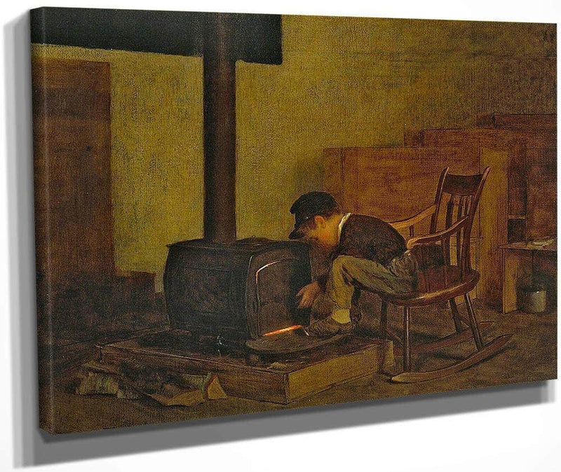 The Early Scholar By Eastman Johnson Fine Art Print