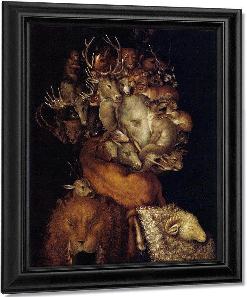 The Earth  From Four Elements 1566 By Giuseppe Arcimboldo Fine Art Print