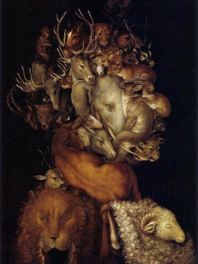 The Earth  From Four Elements 1566 By Giuseppe Arcimboldo Fine Art Print