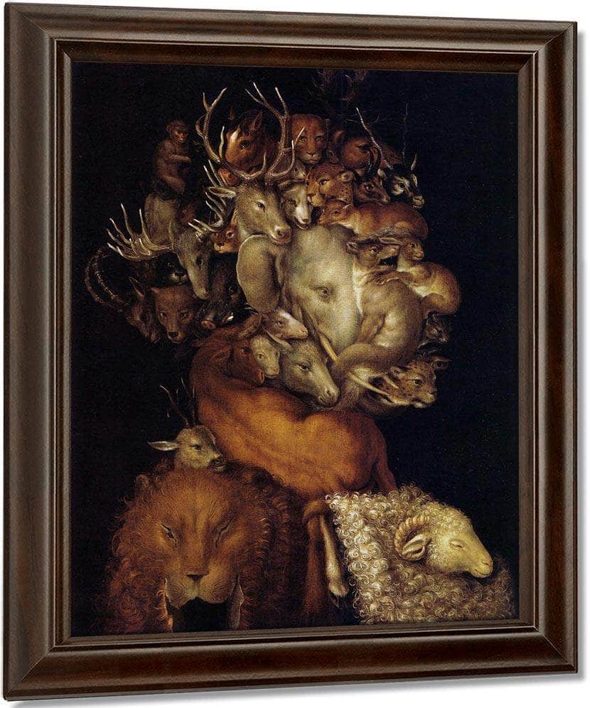 The Earth  From Four Elements 1566 By Giuseppe Arcimboldo Fine Art Print