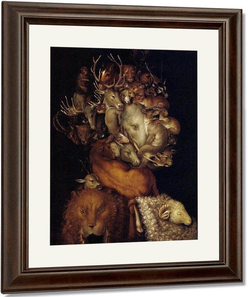 The Earth  From Four Elements 1566 By Giuseppe Arcimboldo Fine Art Print