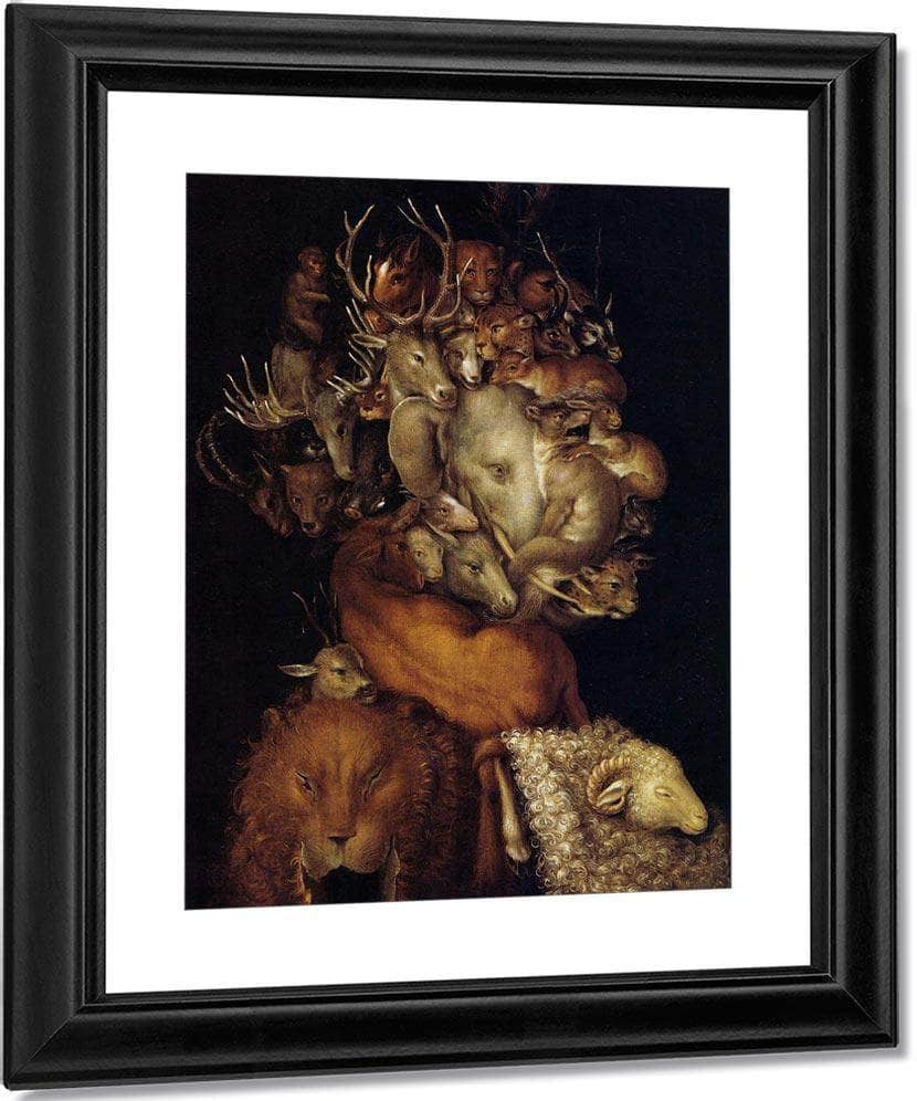 The Earth  From Four Elements 1566 By Giuseppe Arcimboldo Fine Art Print
